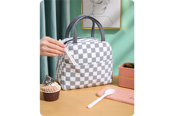 C02-4 Bubble Grid Lunch Bag