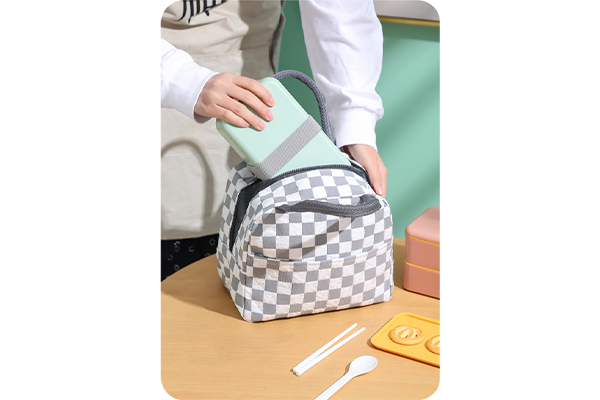 C02-4 Bubble Grid Lunch Bag