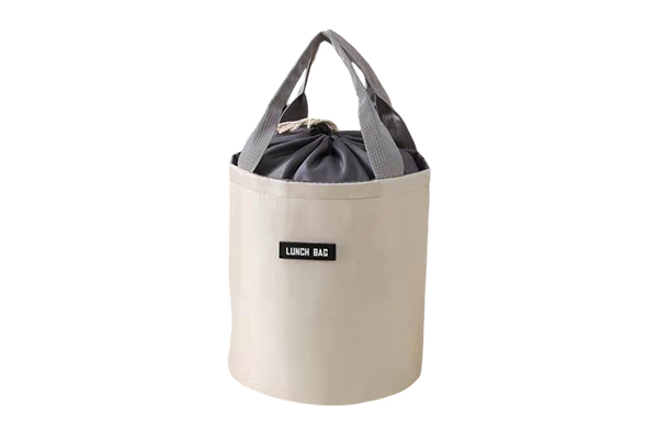 C09-1 Cylindrical Twill Lunch Bag