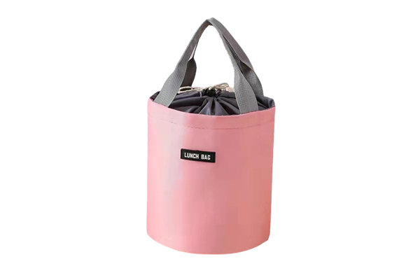 C09-1 Cylindrical Twill Lunch Bag