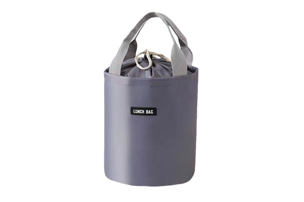 C09-1 Cylindrical Twill Lunch Bag