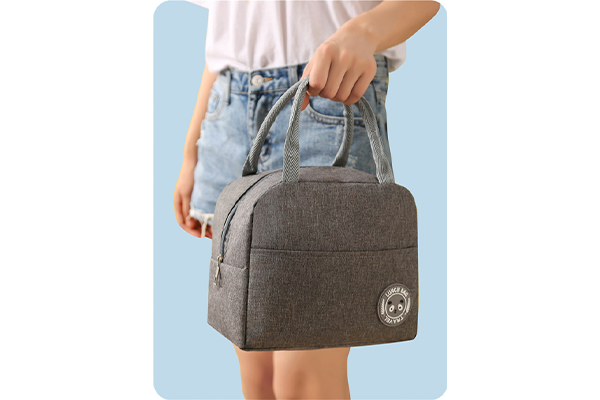 C07-2 Cationic Round Logo Lunch Bag