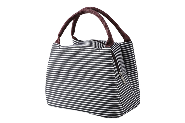 B13-5 Striped B Lunch Bag