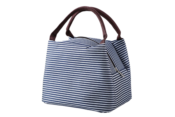 B13-5 Striped B Lunch Bag