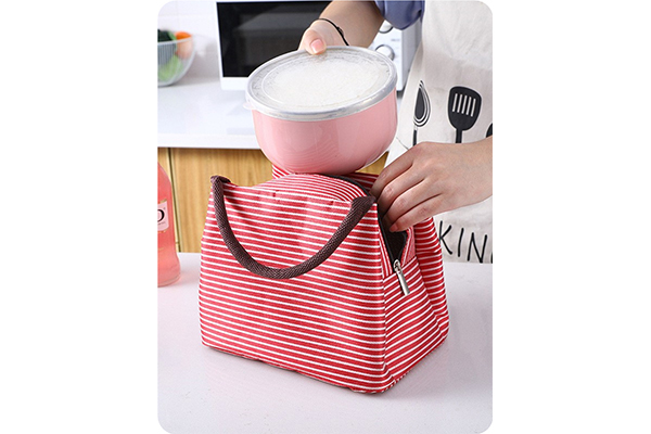 B13-5 Striped B Lunch Bag