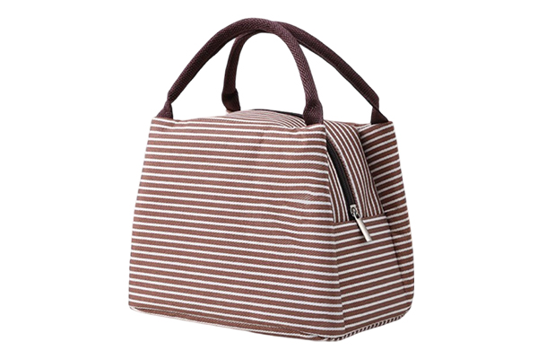 B13-5 Striped B Lunch Bag