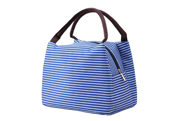 B13-5 Striped B Lunch Bag