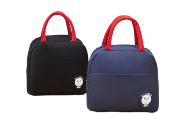 C09-3 Round Logo Lunch Bag