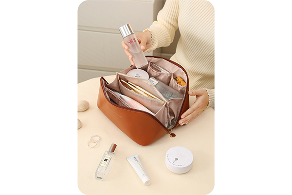 Solid Color Pillow Cosmetic Bag