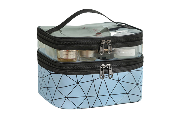 C12-1-01 Diamond-Shaped Portable Cosmetic Bag