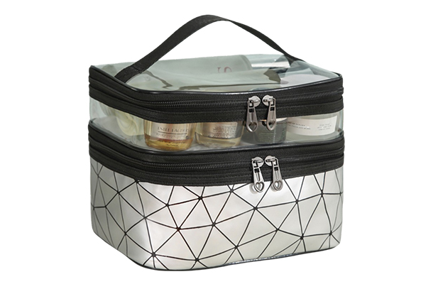 C12-1-01 Diamond-Shaped Portable Cosmetic Bag