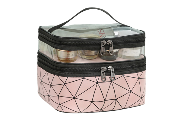 C12-1-01 Diamond-Shaped Portable Cosmetic Bag