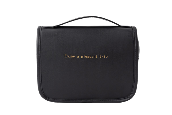 B14-1 PU Leather Toiletry Bag