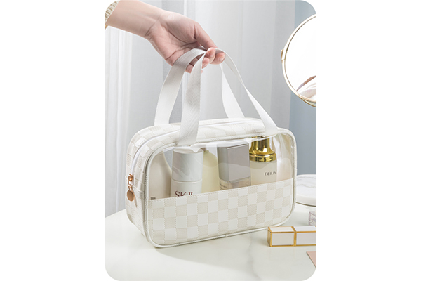 B08-1 Square PVC Cosmetic Bag