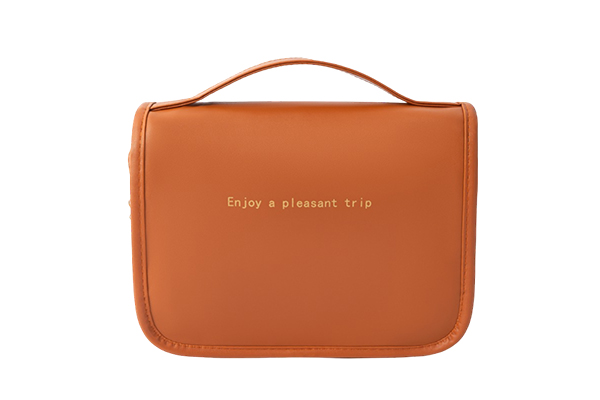 B14-1 PU Leather Toiletry Bag